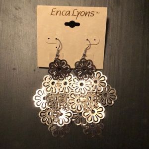 Silver Chandelier Earrings